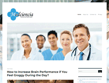 Tablet Screenshot of medciencia.com